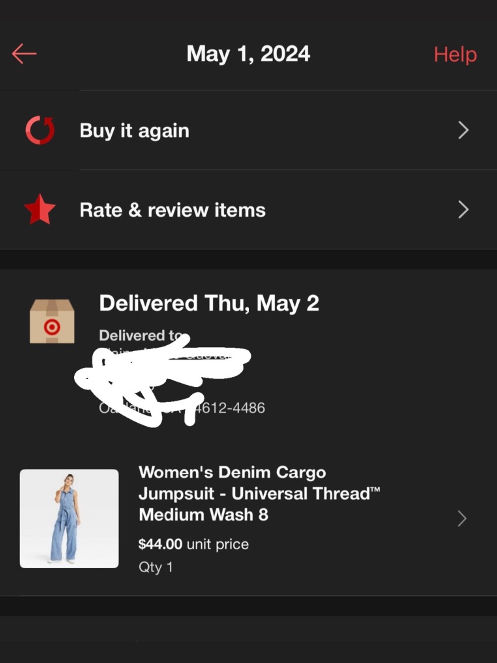 Target Universal Thread Women’s Denim Cargo Jumpsuit Size 8 Medium - Picture 2 of 9